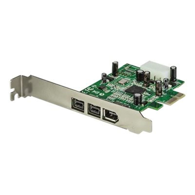 Product Κάρτα Δικτύου PCIe StarTech 3 Port 800 + 400 FireWire base image