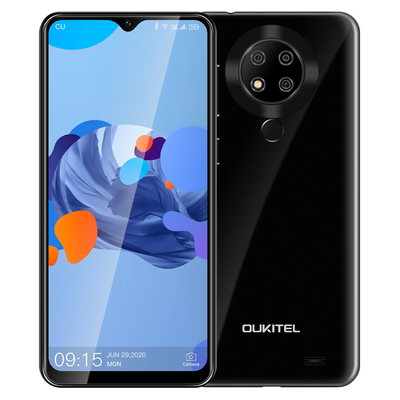 Product Smartphone Oukitel C19 Pro, 6.49", 4/64GB, Android 10 Go Edition, μαύρο base image
