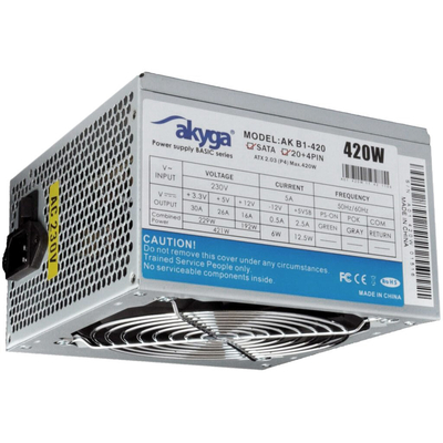Product Τροφοδοτικό 420W Akyga Basic AK-B1-420 base image