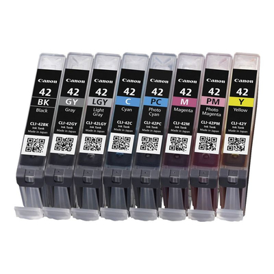 Product Μελάνι Canon CLI-42 BK / GY / LG / C / M / Y / PC / PM Multipack - 8-pack base image