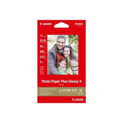 Product Φωτογραφικό χαρτί Canon Plus Glossy II - 10 cm x 15 cm - 50 sheets base image