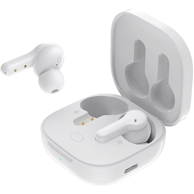 Product Bluetooth Ακουστικά Qcy T13 TWS White Dual Driver 4-mic noise cancel. - Quick Charge 380mAh base image