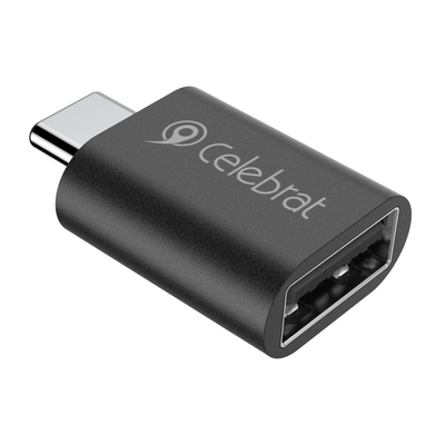Product Αντάπτορας USB-C Celebrat USB-C σε USB 3.0 Ca-04, 5Gbps, Μαύρος base image