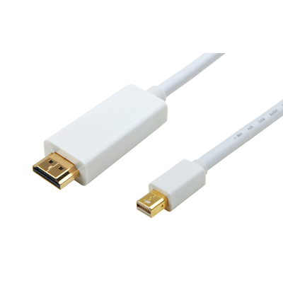 Product Καλώδιο Mini Displayport Σε Hdmi Powertech Cab-Dp011 2m Λευκό base image