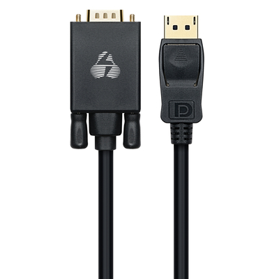Product Καλώδιο Displayport Powertech Σε VGA Cab-Dp056, 1080P, 1.8M, Μαύρο base image