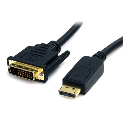 Product Καλώδιο Displayport Σε Dvi Powertech Cab-Dvi007 2560x1600dpi 2m Μαύρο base image