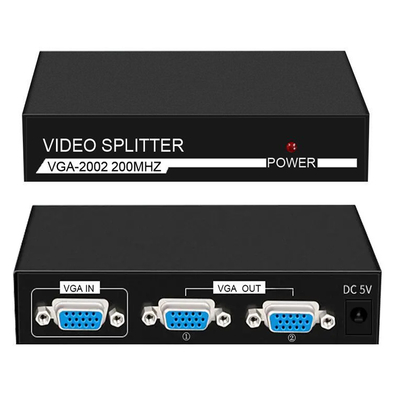 Product VGA Switch Powertech CAB-G031, 1 σε 2 συσκευές, 1920x1440px, 200MHz base image