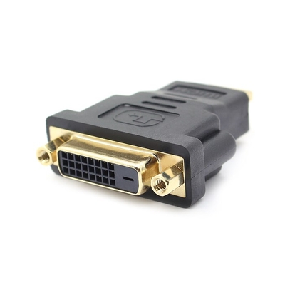 Product Αντάπτορας HDMI Powertech αρσενικό σε DVI 24+1 θηλυκό CAB-H028, μαύρος base image