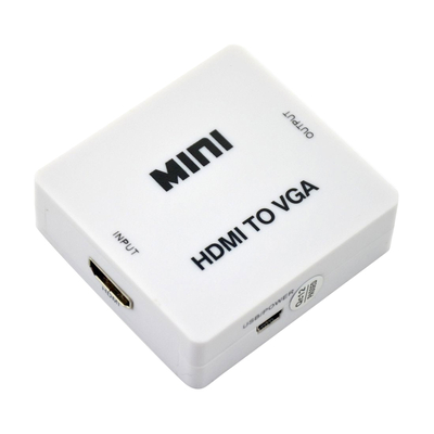 Product Converter HDMI Powertech HD Video σε VGA & 3.5mm Audio CAB-H073, Full Hd base image