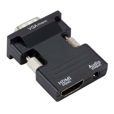 Product Αντάπτορας HDMI Powertech σε VGA CAB-H120 με 3.5mm, μαύρος base image