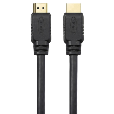 Product Καλώδιο HDMI Powertech 2.0 CAB-H132 με Ethernet, 4K/30Ηz, 1.5m, μαύρο base image