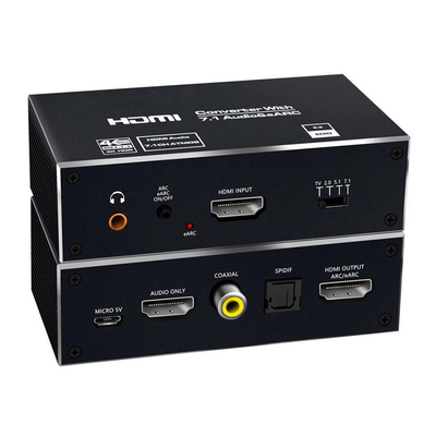 Product Audio Extractor HDMI CAB-H151, 7.1 Audio, 4K/60Hz, eARC, μαύρο base image