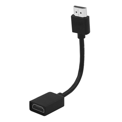 Product Αντάπτορας HDMI Powertech CAB-H167, 4K/60Hz, 0.10m, μαύρος base image