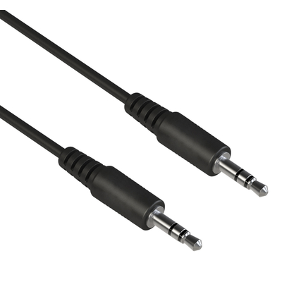 Product Καλώδιο Ήχου Powertech 3.5mm CAB-J056, AUX, nickel plated, 2m, μαύρο base image