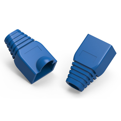 Product Κάλυμμα Δικτύου Powertech για Βύσμα RJ45 CAB-N092, μπλε, 10τμχ base image