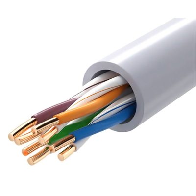 Product Καλώδιο Δικτύου Powertech CAB-N287, Cat 5e U/UTP, CCA, 26AWG, 100m, γκρι base image