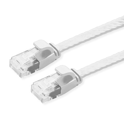 Product Καλώδιο Δικτύου Powertech CAB-N335, flat, Cat 6a U/UTP, 25cm, λευκό base image