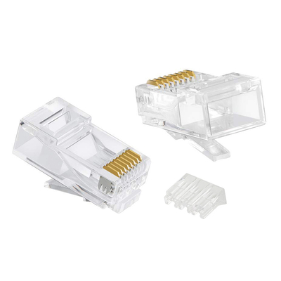 Product Βύσμα Δικτύου Powertech RJ45 CAB-N352, CAT 6/6A Utp, Modular, Διάφανο, 50τμχ base image