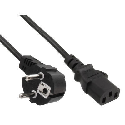Product Καλώδιο Τροφοδοσίας Powertech 3x 1mm² Cab-P014 Μαύρο 1.5m base image
