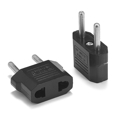 Product Αντάπτορας ρεύματος Powertech από γερμανικού τύπου σε China/USA, 5τμχ base image
