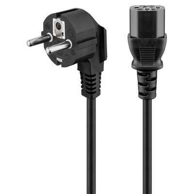 Product Καλώδιο Τροφοδοσίας Powertech Cab-P031, 3X 1Mm², 3M, Μαύρο base image