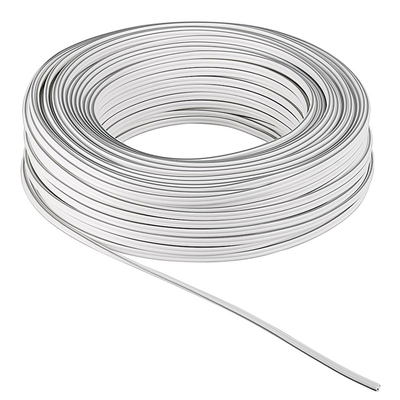 Product Καλώδιο Ηχείων Powertech 2x 0.50mm² CAB-SP026, Copper, 10m, λευκό base image