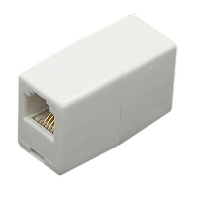 Product Μούφα Τηλεφώνου Powertech CAB-T021, 6p4c, RJ11, μπεζ base image