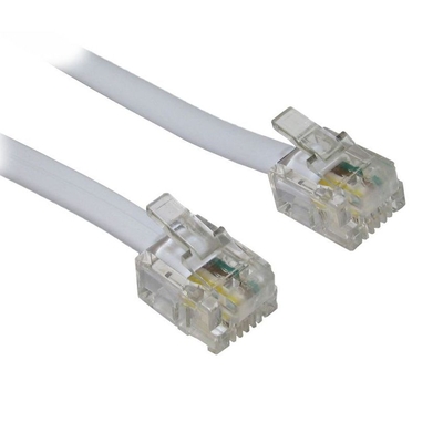 Product Καλώδιο Τηλεφώνου Cab-T028 Rj11 Powertech 6p4c Cca 20m Λευκό base image