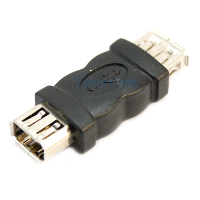 Product Αντάπτορας USB Powertech Θηλυκό σε Θηλυκό CAB-U019, Μαύρος base image