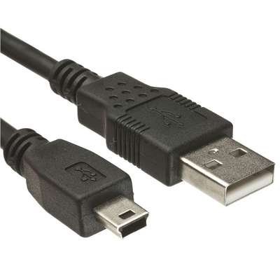 Product Καλώδιο Usb 2.0 Powertech Σε Usb Mini Cab-U025 Copper 1.5m Μαύρο base image