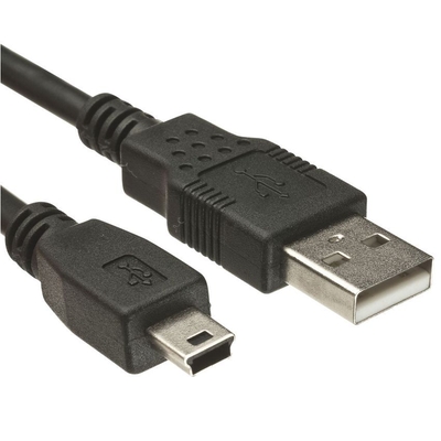 Product Καλώδιο Usb Powertech Σε Usb Mini Cab-U042 Copper 3m Μαύρο base image