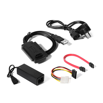 Product Converter Powertech USB 2.0 σε IDE & SATA CAB-U122, με Τροφοδοσία, 0.8M base image