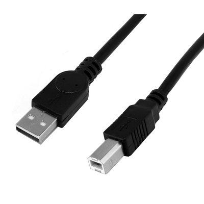 Product Καλώδιο USB Powertech σε USB Type Β CAB-U159, 480Mbps, 1.5m, Μαύρο, 10τμχ base image