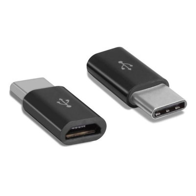 Product Αντάπτορας USB Powertech Type-C σε Micro USB θηλυκό CAB-UC043, longer tip base image
