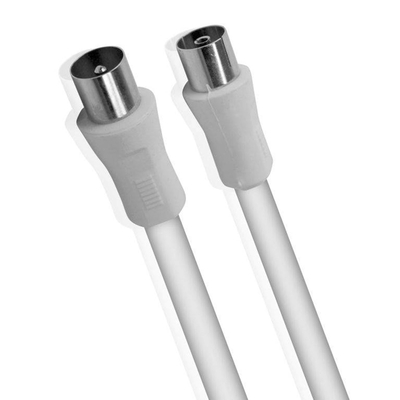 Product Powertech Καλώδιο Κεραίας Cab-V018, Αρσενικό Σε Θηλυκό, 10m, Λευκό base image