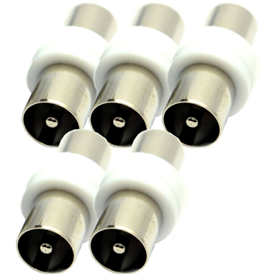 Product Αντάπτορας Powertech PAL 9.5mm αρσενικό CAB-V022 για TV, 5τμχ base image