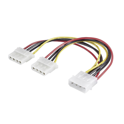 Product Καλώδιο Powertech ρεύματος IDE (F) σε 2x IDE (M) CAB-W004, 20cm base image