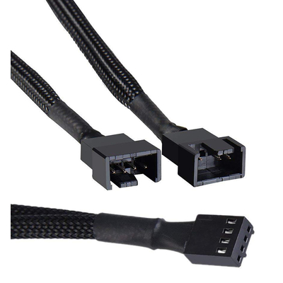 Product Καλώδιο Powertech 4-Pin Pwm Σε 2X 4-Pin Pwm Cab-W048, 0.15M, Μαύρο base image