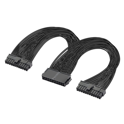 Product Καλώδιο Μητρικής Powertech 24Pin σε 2X 24Pin Cab-W052, 0.25M base image