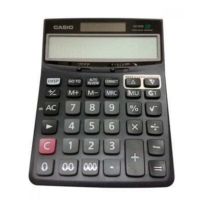 Product Αριθμομηχανή Casio DJ-120D Plus base image