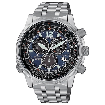 Product Ανδρικό Ρολόι Citizen Cb5850-80L (43,70mm) Μεταλλικό Μπρασελέ Ασημί base image