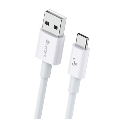 Product Καλώδιo USB Cabletime Type-C σε USB CB-24C, 3A, 1.2m, λευκό base image