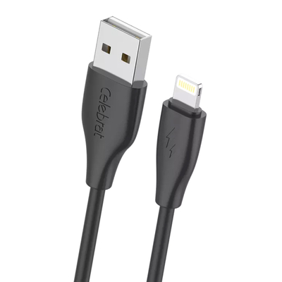 Product Καλώδιο Lightning Celebrat σε USB CB-31, 15W, 480Mbps, 1m, Μαύρο base image