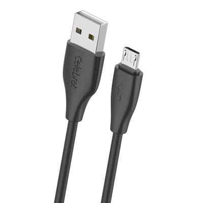 Product Καλώδιο USB Celebrat micro σε USB CB-31, 15W, 480Mbps, 1m, Μαύρο base image
