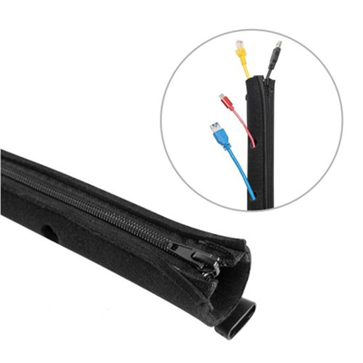 Product Κάλυμμα Καλωδίων Brateck τύπου Flex Wrap CC15-1, με φερμουάρ, Φ30cm x1m base image
