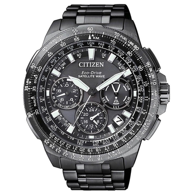 Product Ανδρικό Ρολόι Citizen Cc9025-51E (47,10mm) Μεταλλικό Μπρασελέ Μαύρο base image