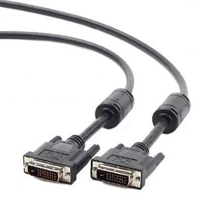 Product Καλώδιο DVI Cablexpert Video DUAL LINK Black 4,5M base image