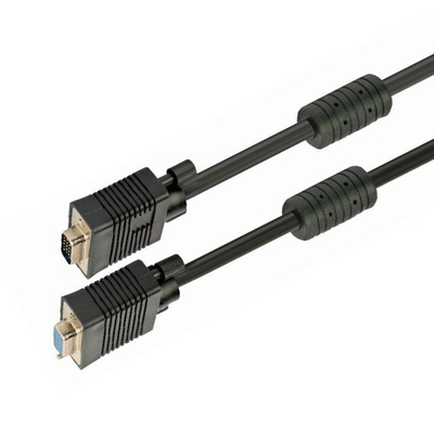 Product Καλώδιο VGA Cablexpert PREMIUM HD15M/HD15F DUAL-SHIELDED W/2*ferrite 10M Black base image