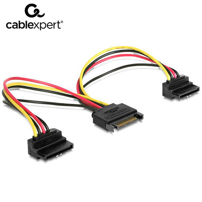 Product Καλώδιo Cablexpert POWER Splitter With ANGLED OUTPUT Connectors 0,15M base image