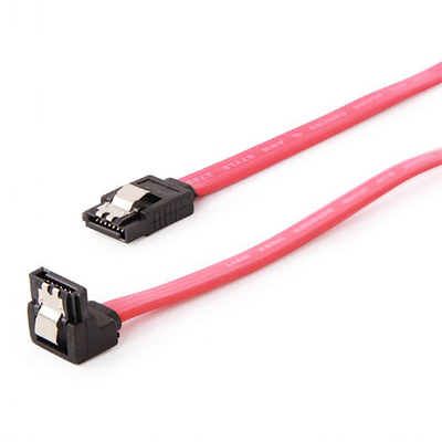 Product Καλώδιo Cablexpert SERIAL ATA III 30CM Data With 90 DEGREE BENT METAL CLIPS BULK base image
